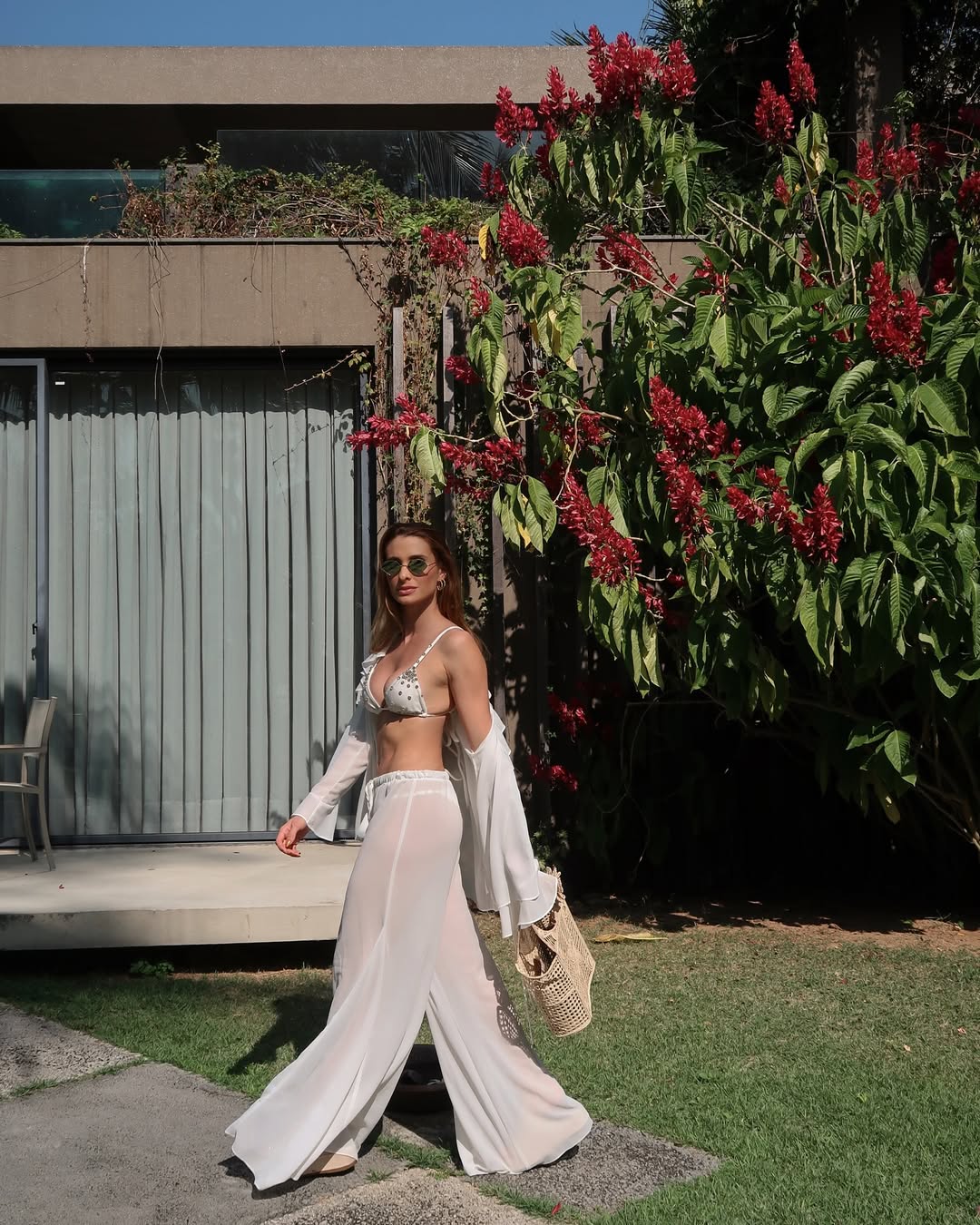 Calça Flow Off-white