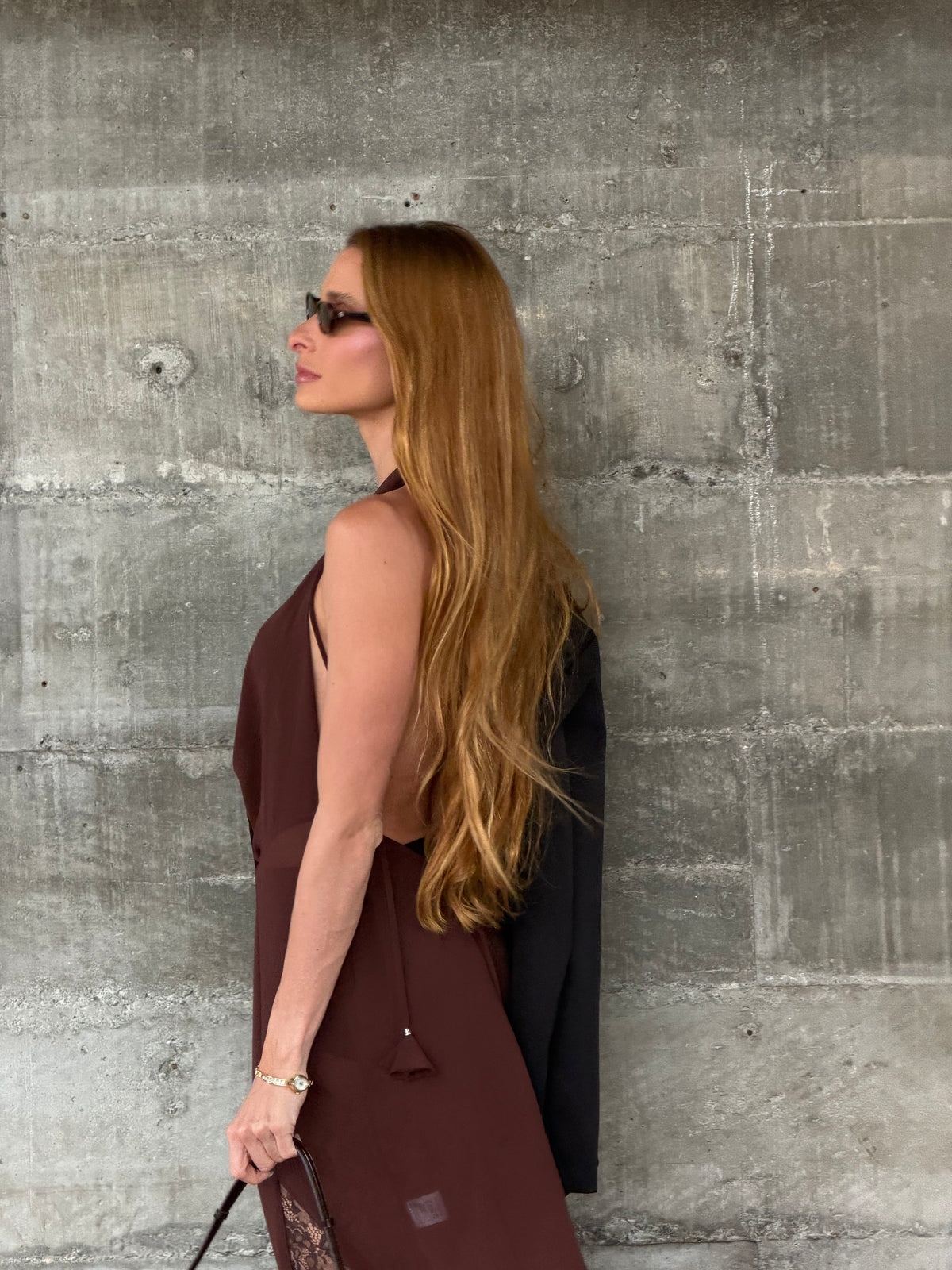 Vestido Hailey Cor: Marrom Café
