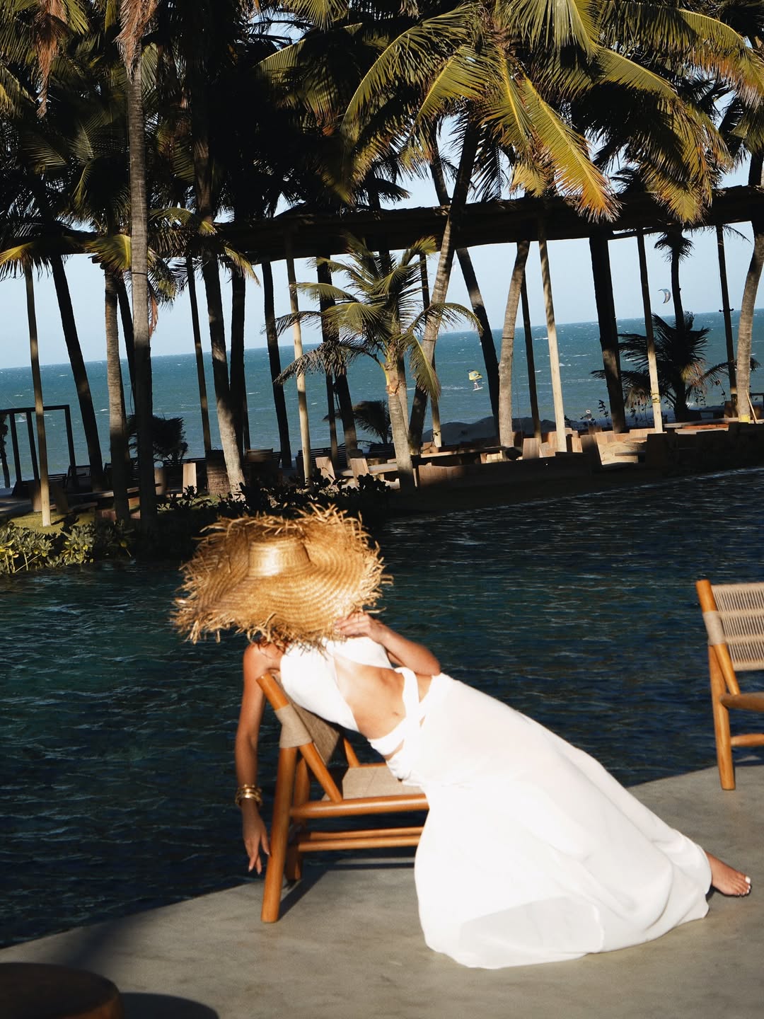 Saia Longa Lina Off White