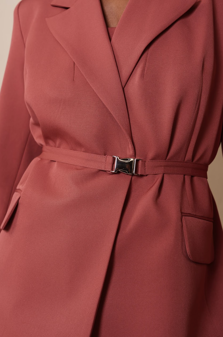 Blazer Kate Rosa Queimado