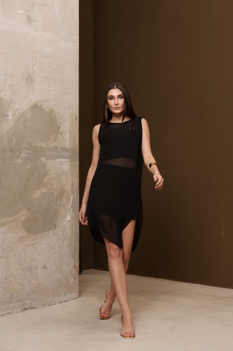 Túnica Yasmeen Preto