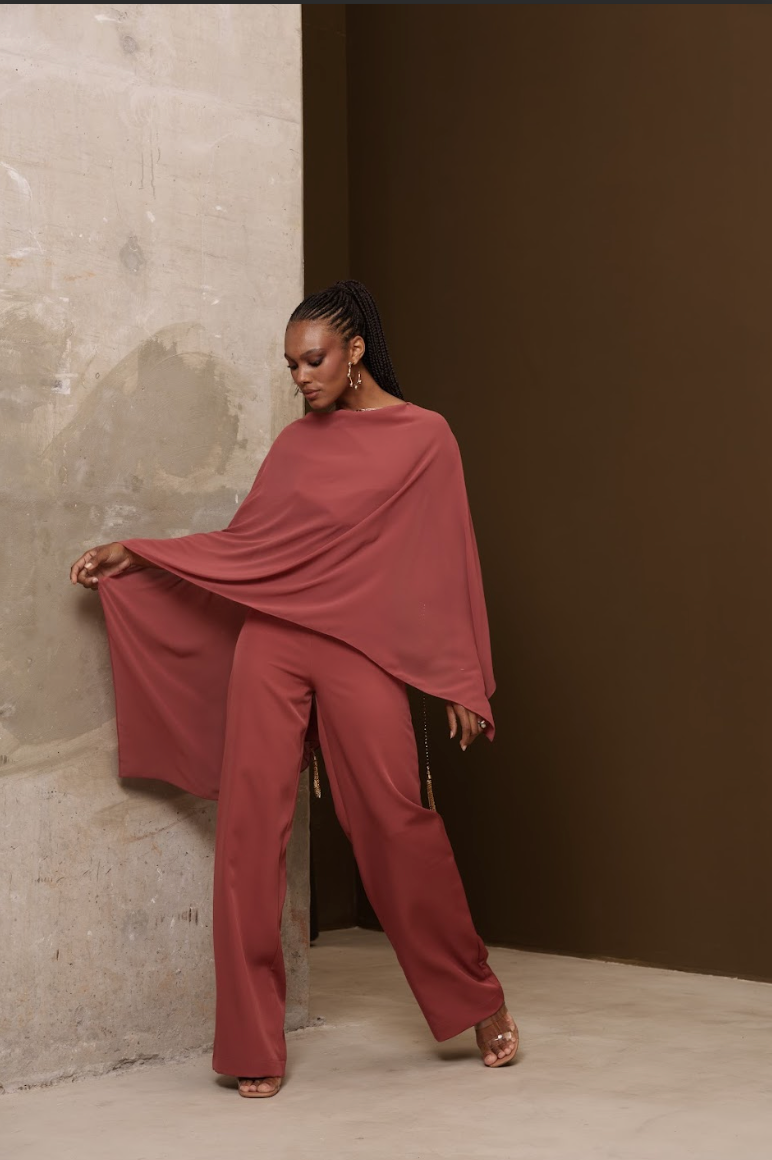 Macacão Gae Rosa Queimado