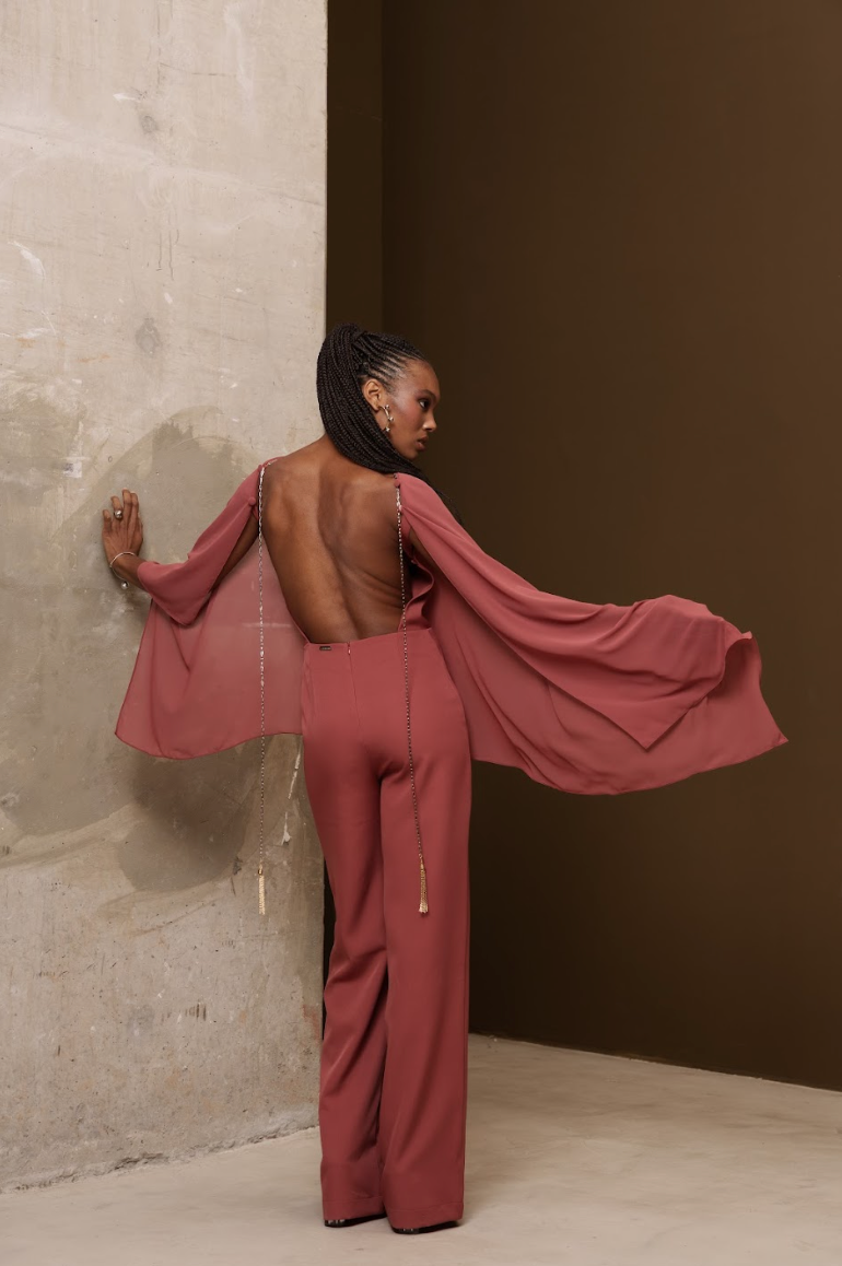 Macacão Gae Rosa Queimado