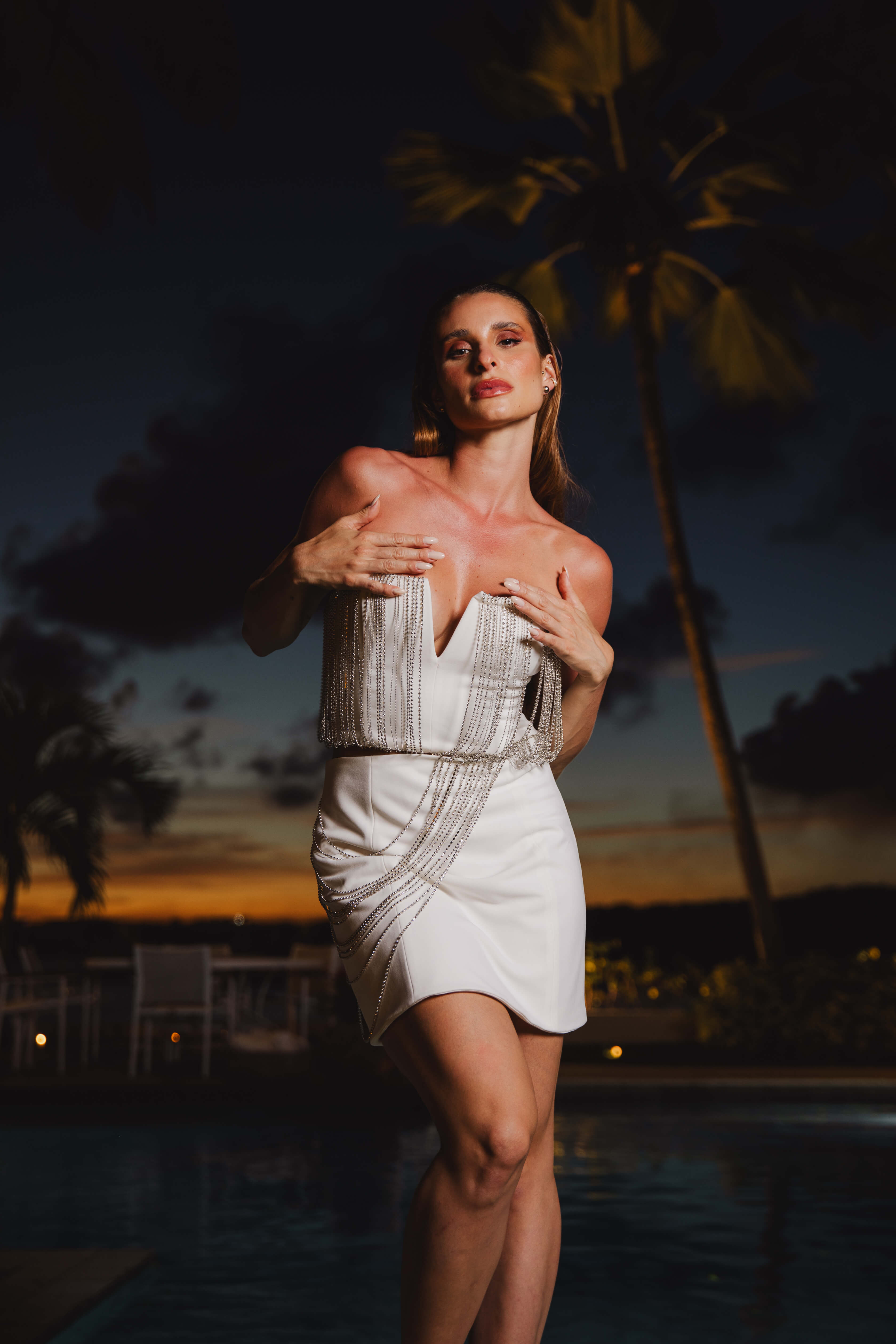 Cropped Ava Off-white