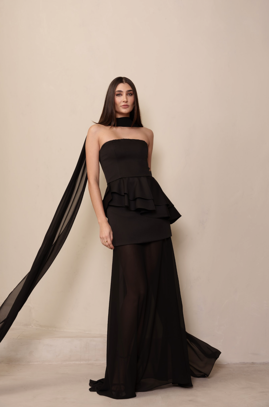 Vestido Lina Preto