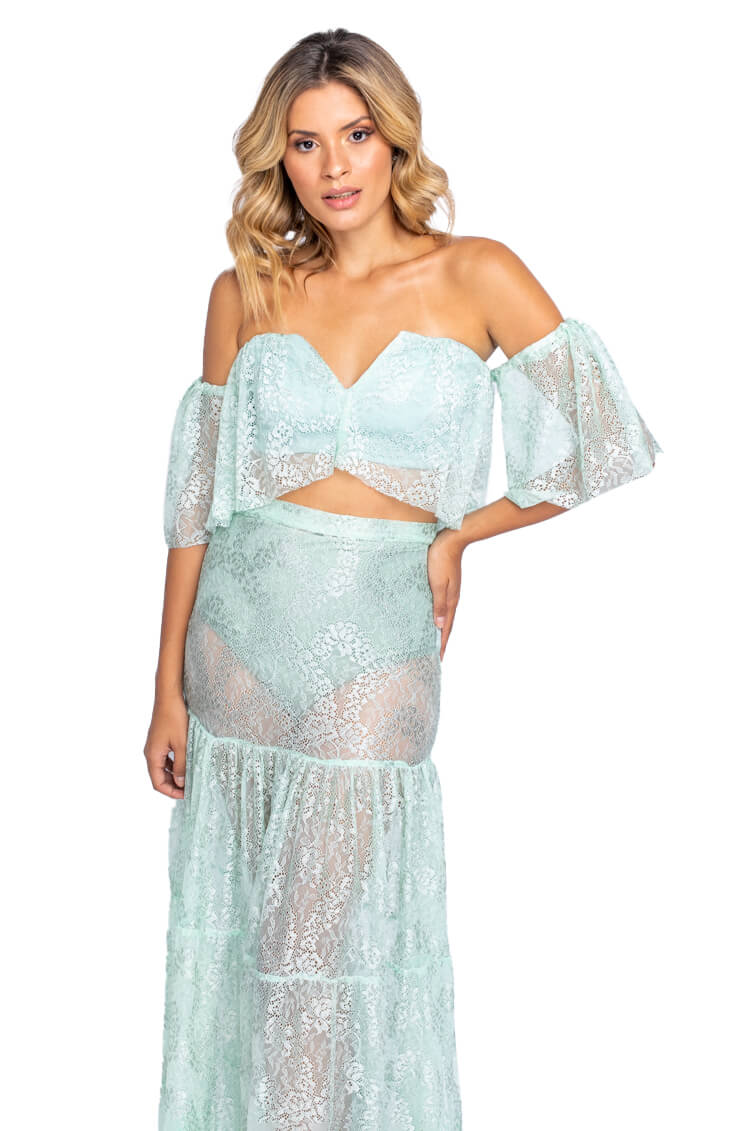 Cropped Estruturado Verde