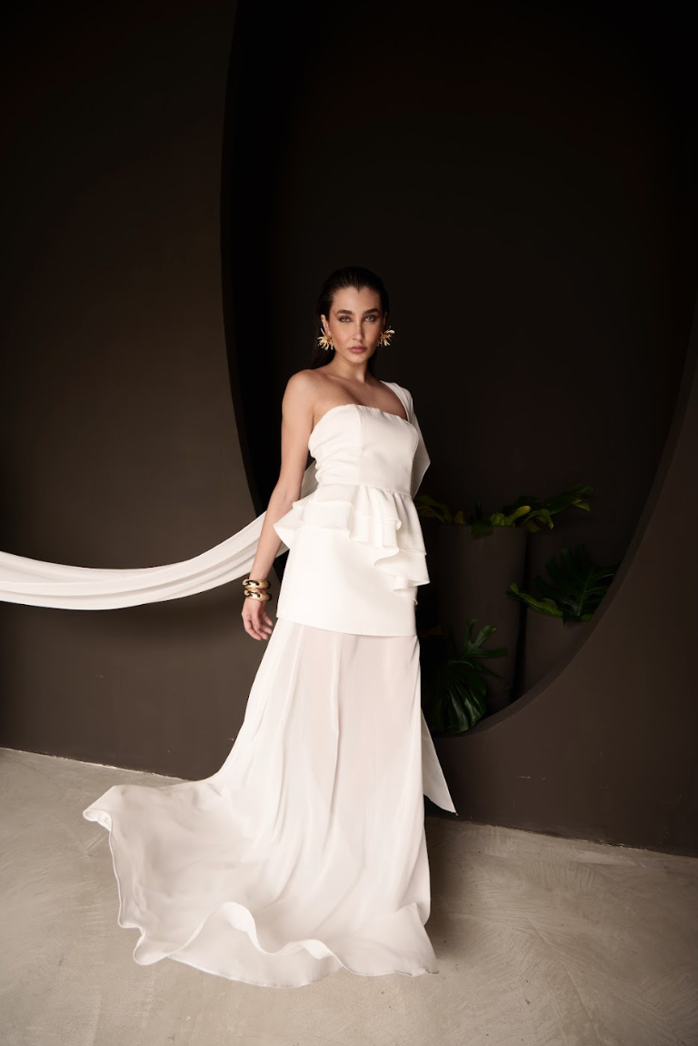 Vestido Lina Off White [PRÉ VENDA]