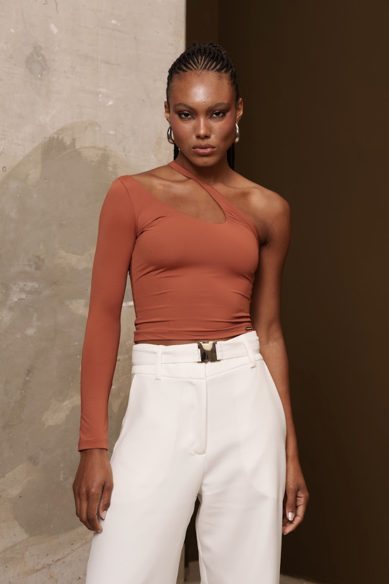 Blusa Camille Terracota