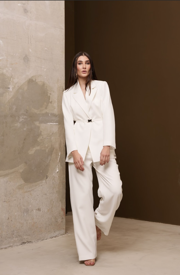 Blazer Kate Off White [PRÉ VENDA]