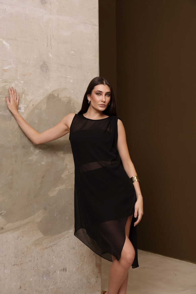 Túnica Yasmeen Preto [PRÉ VENDA]
